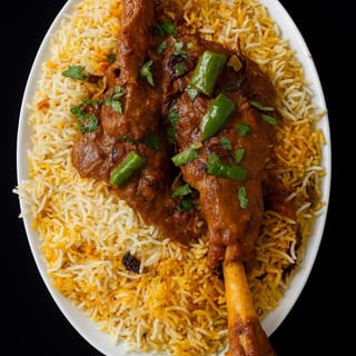 Nalli Gosht Fry Piece Biryani Family Pack