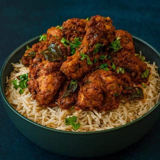 Chicken Ghee Roast Biryani(Bone-In) Family Pack