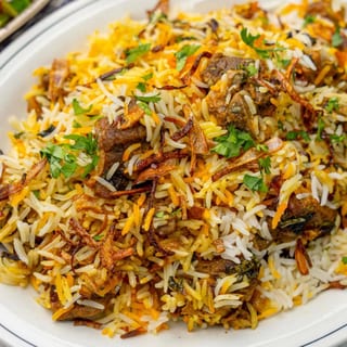 gongura goat briyani